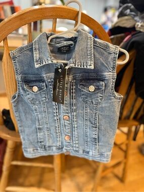 Little Bipsy Light Blue Denim Vest